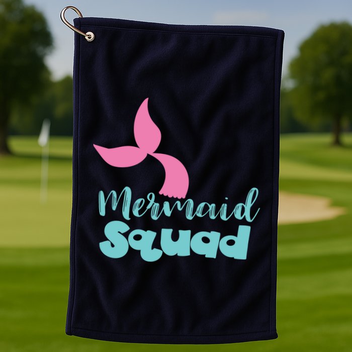 Mermaid Squad Golf Towel