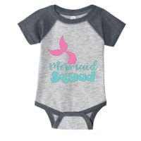 Mermaid Squad Infant Baby Jersey Bodysuit