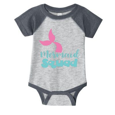 Mermaid Squad Infant Baby Jersey Bodysuit