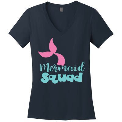 Mermaid Squad Women's V-Neck T-Shirt