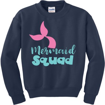 Mermaid Squad Kids Sweatshirt