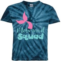 Mermaid Squad Kids Tie-Dye T-Shirt