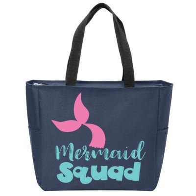 Mermaid Squad Zip Tote Bag