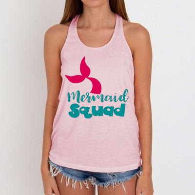 Mermaid Squad Women's Knotted Racerback Tank