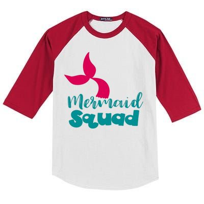 Mermaid Squad Kids Colorblock Raglan Jersey