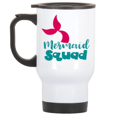 Mermaid Squad Stainless Steel Travel Mug