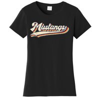 Mustangs Sports Name Women's T-Shirt