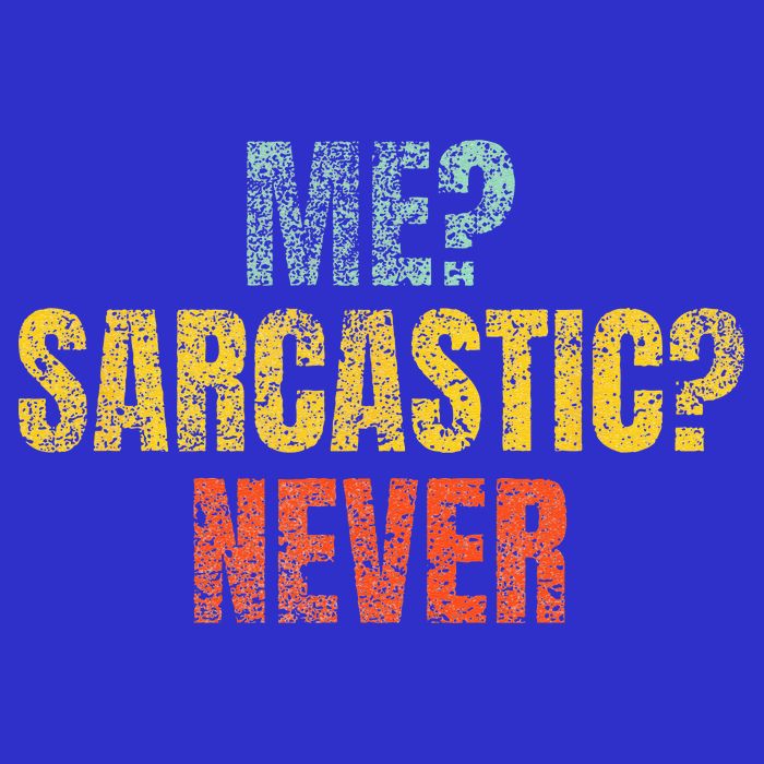 Me Sarcastic Never Funny Sarcasm Visor