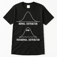 Math Statistics Normal Paranormal Distribution Teacher Tall T-Shirt
