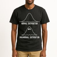Math Statistics Normal Paranormal Distribution Teacher Tall T-Shirt