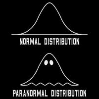 Math Statistics Normal Paranormal Distribution Teacher Tall T-Shirt