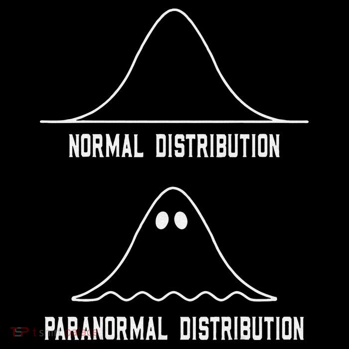 Math Statistics Normal Paranormal Distribution Teacher Button