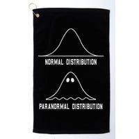 Math Statistics Normal Paranormal Distribution Teacher Golf Towel