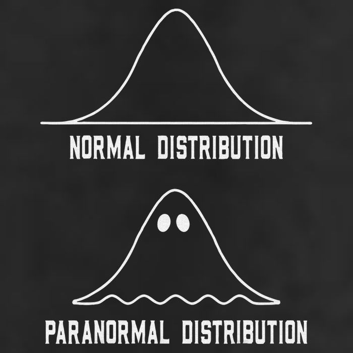 Math Statistics Normal Paranormal Distribution Teacher Golf Towel