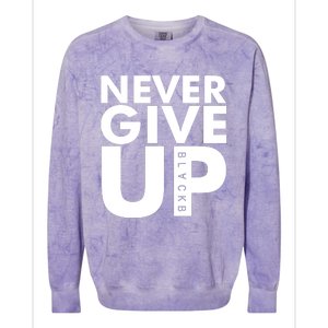 Mo Salah Never Give Up Colorblast Crewneck Sweatshirt