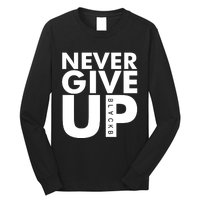 Mo Salah Never Give Up Long Sleeve Shirt