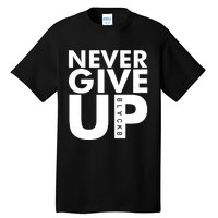 Mo Salah Never Give Up Tall T-Shirt