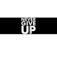 Mo Salah Never Give Up Bumper Sticker