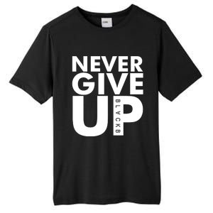 Mo Salah Never Give Up Tall Fusion ChromaSoft Performance T-Shirt