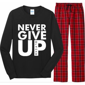 Mo Salah Never Give Up Long Sleeve Pajama Set