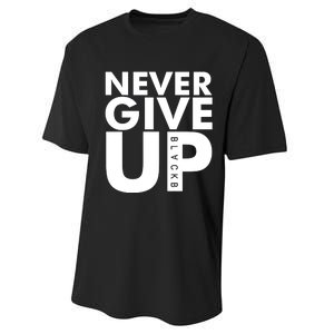 Mo Salah Never Give Up Performance Sprint T-Shirt