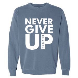 Mo Salah Never Give Up Garment-Dyed Sweatshirt