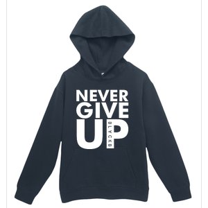 Mo Salah Never Give Up Urban Pullover Hoodie