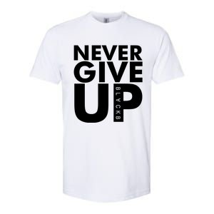 Mo Salah Never Give Up Softstyle CVC T-Shirt