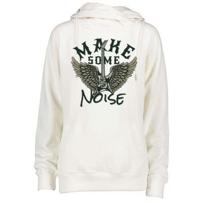 Make Some Noise Womens Funnel Neck Pullover Hood