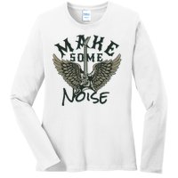 Make Some Noise Ladies Long Sleeve Shirt