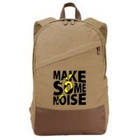 Make Some Noise Flash Cotton Canvas Backpack