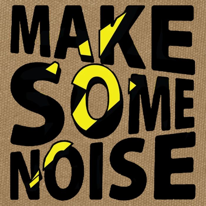 Make Some Noise Flash Cotton Canvas Backpack