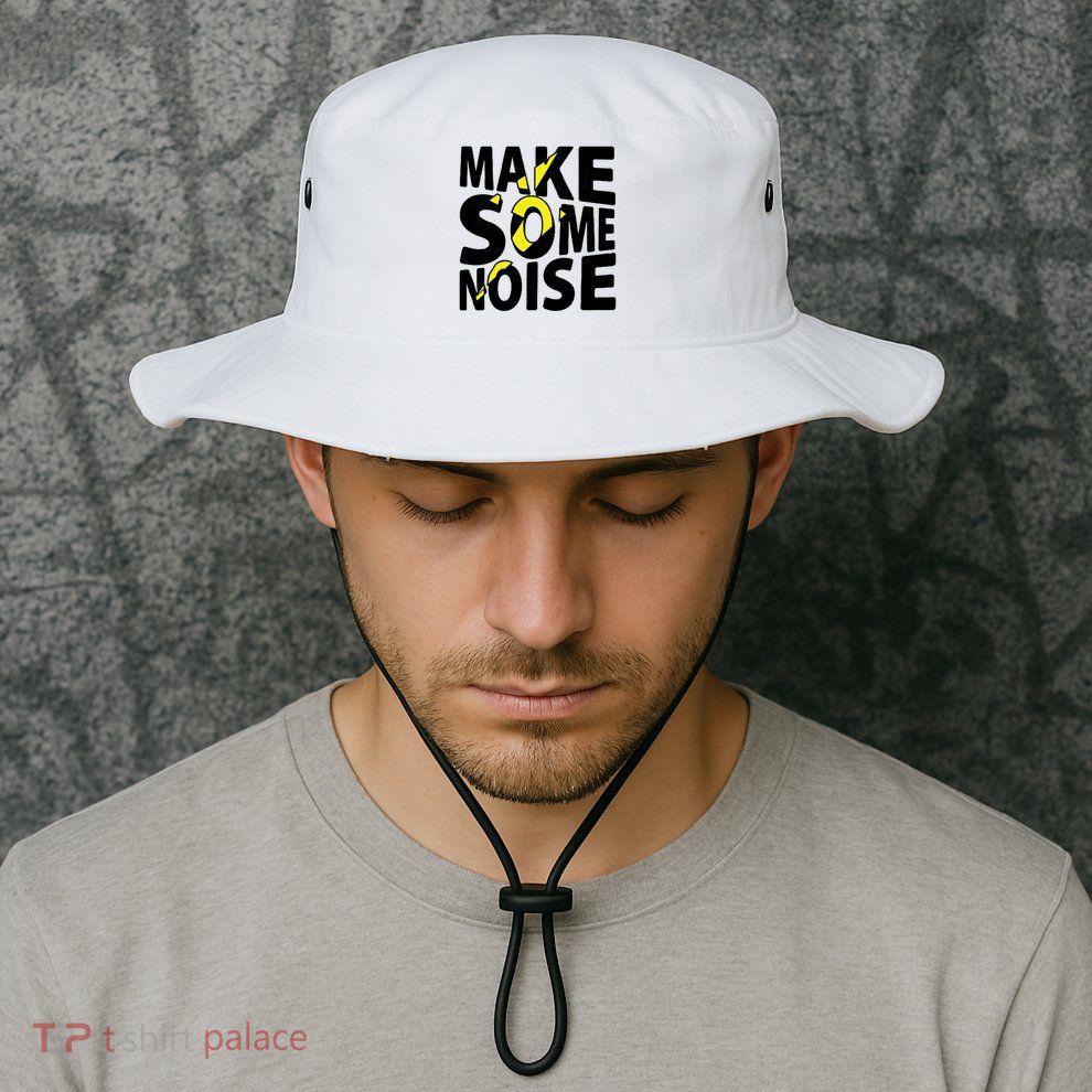 Make Some Noise Flash Bucket Hat