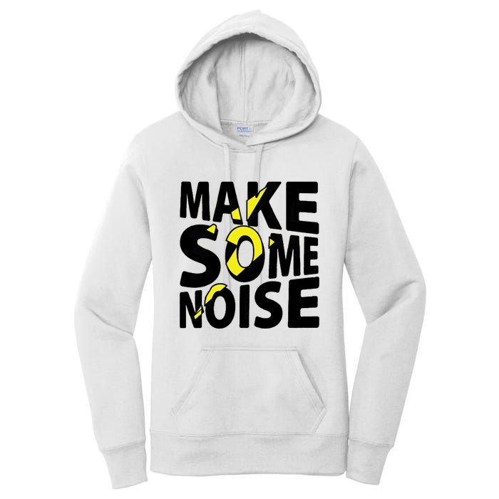 Make Some Noise Flash Women's Pullover Hoodie