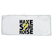 Make Some Noise Flash Large Microfiber Waffle Golf Towel