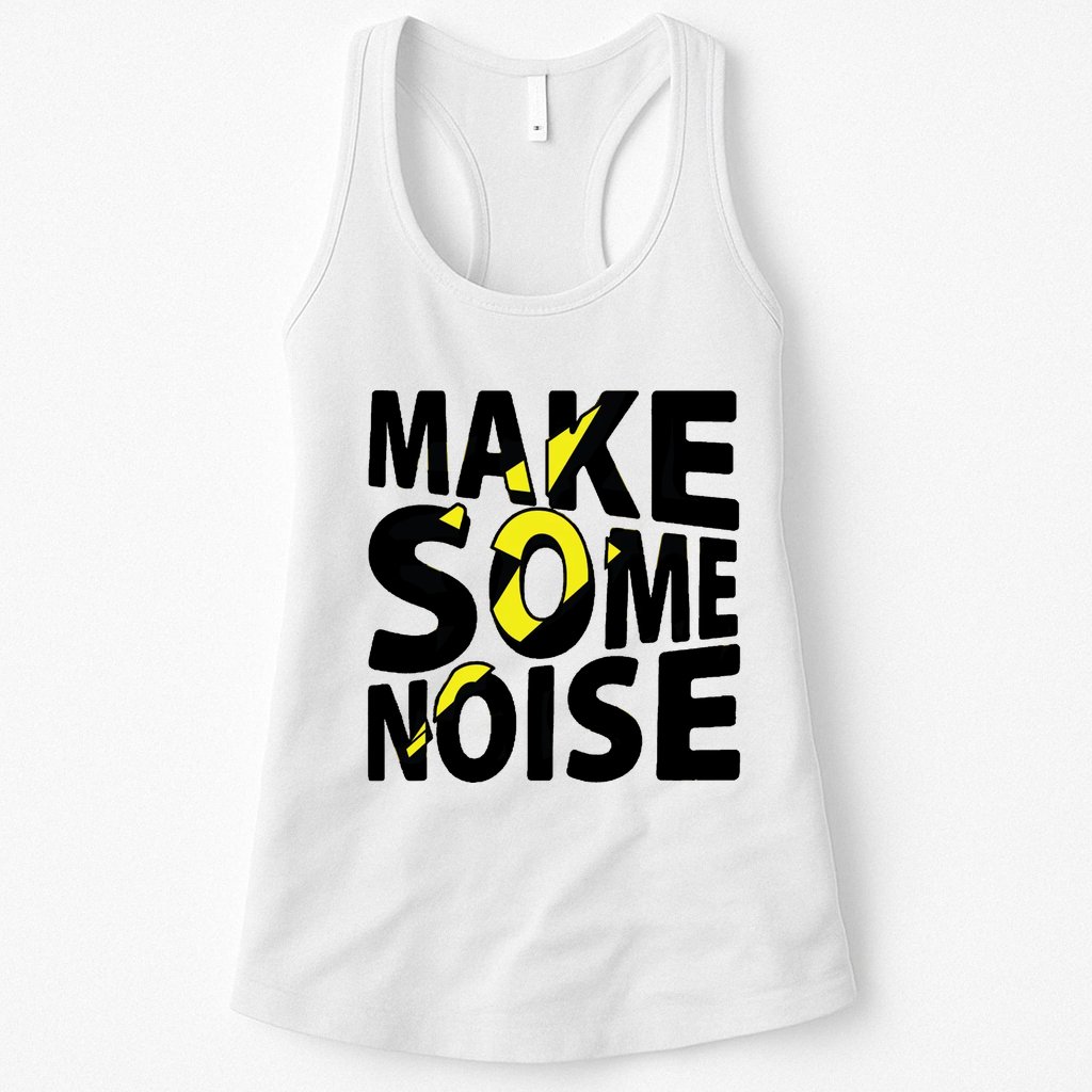 Make Some Noise Flash Womens Tank Top