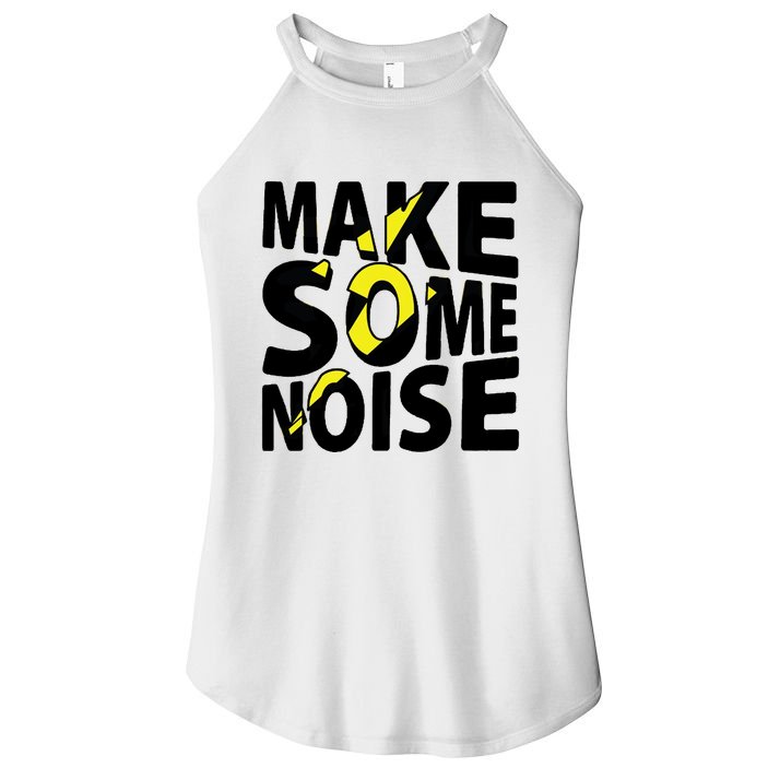Make Some Noise Flash Women's Perfect Tri Rocker Tank