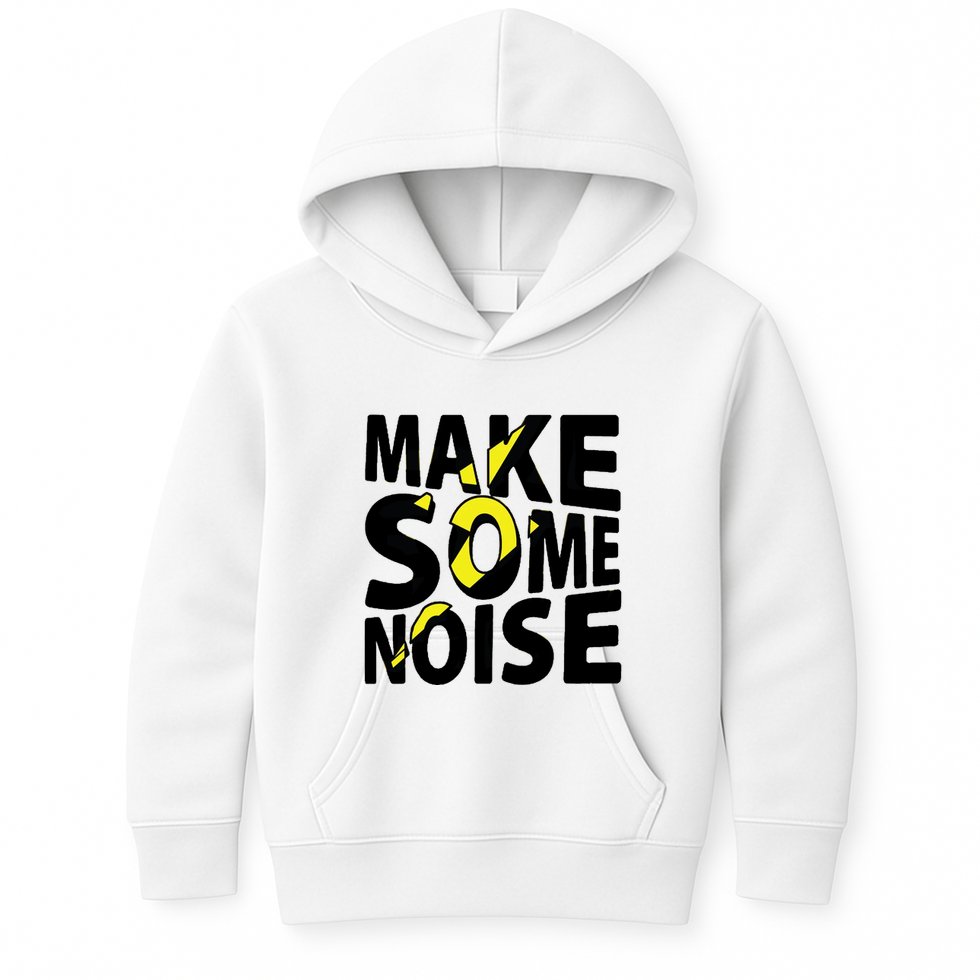 Make Some Noise Flash Kids Hoodie