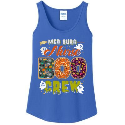 Med Surg Nurse Boo Crew Rn Squad Halloween Matching Gift Ladies Essential Tank