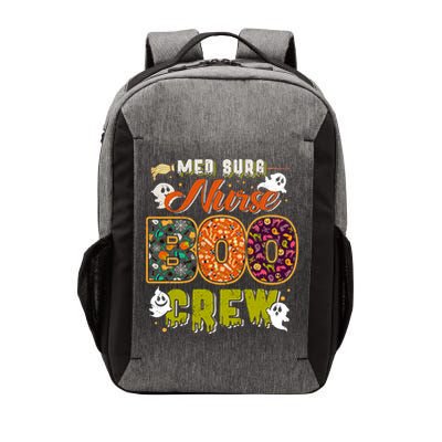 Med Surg Nurse Boo Crew Rn Squad Halloween Matching Gift Vector Backpack