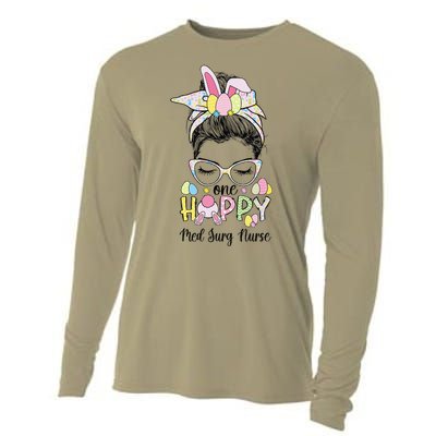 Med Surg Nurse Easter Bunny Med Surg Nurses Easter Day Funny Cooling Performance Long Sleeve Crew