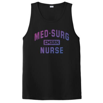 Medical Surgical Nursing Gift Cmsrn Med Surg Nurse Gift PosiCharge Competitor Tank