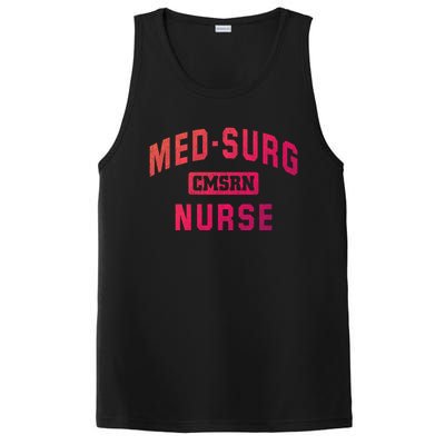 Medical Surgical Nursing Gift Cmsrn Med Surg Nurse Gift PosiCharge Competitor Tank