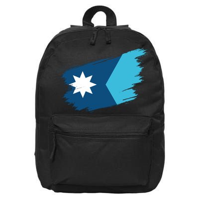 Minnesota State New Flag 2024 16 in Basic Backpack