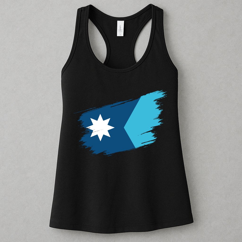 Minnesota State New Flag 2024 Womens Tank Top
