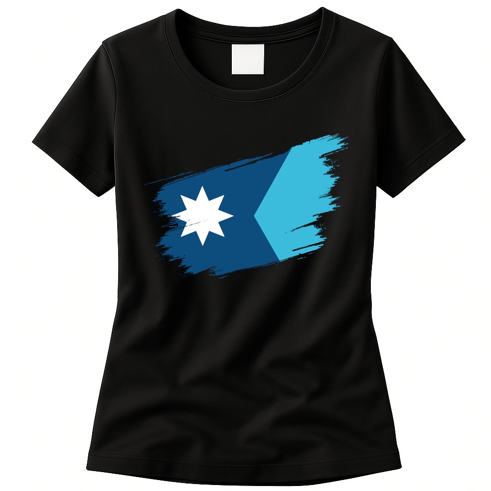 Minnesota State New Flag 2024 Womens T-Shirt