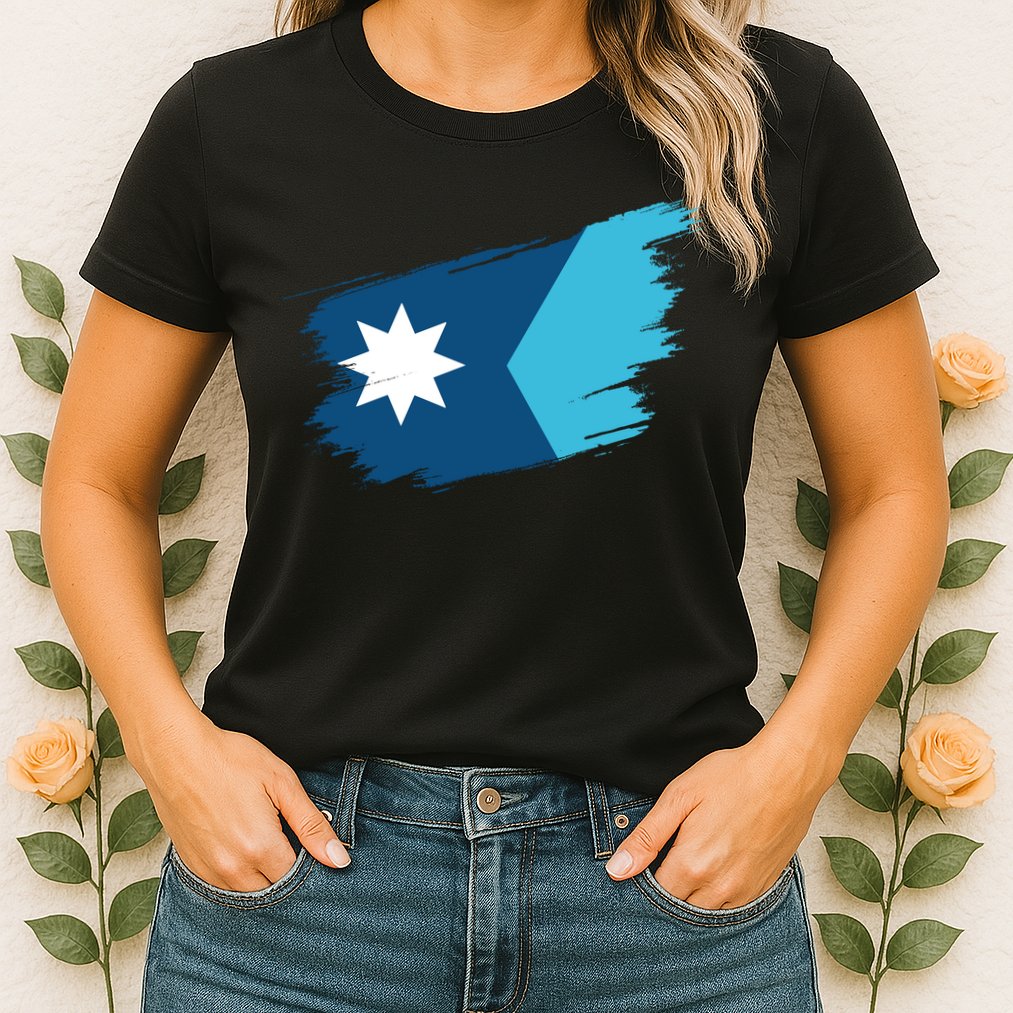 Minnesota State New Flag 2024 Womens T-Shirt