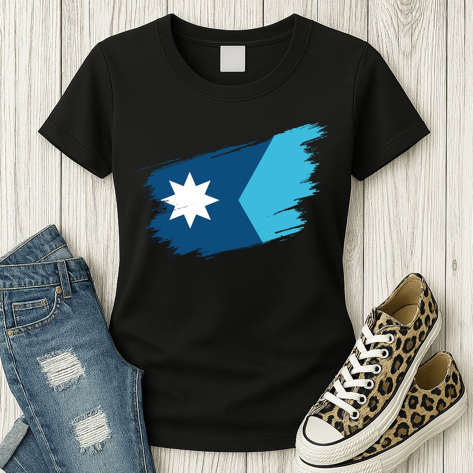 Minnesota State New Flag 2024 Womens T-Shirt