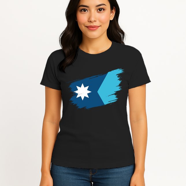 Minnesota State New Flag 2024 Womens T-Shirt