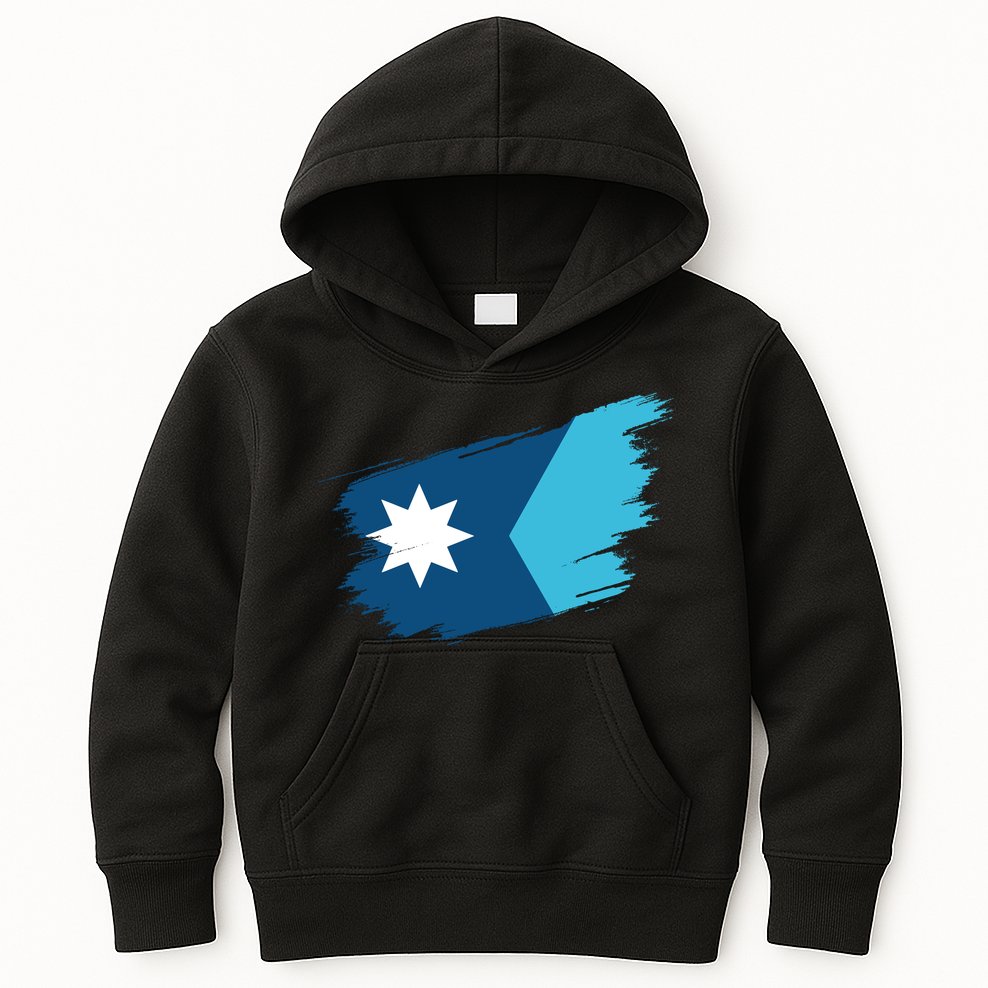 Minnesota State New Flag 2024 Kids Hoodie